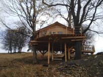 Rodinný treehouse Česko